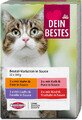 Dein Bestes kattenvoer vlees &amp;amp; vis in saus 12*100g, 1200 g