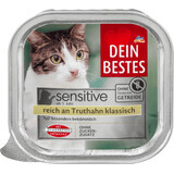 Dein Bestes Truthahn-Nassfutter für Katzen, 100 g