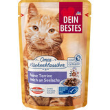 Dein Bestes Wet kattenvoer met vis, 100 g