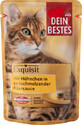 Dein Bestes Sachet Katzenfutter mit Huhn und K&#228;se, 85 g