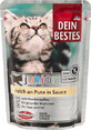 Dein Bestes Sachet Nassfutter f&#252;r junge Katzen Truthahn in So&#223;e, 100 g