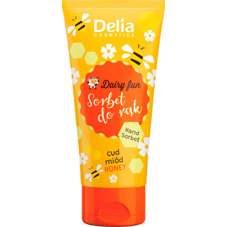 Delia Cosmetics Handcrème met sorbet en honing, 50 ml