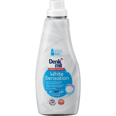 Denkmit Detergent pentru rufe albe delicate 40 spălări, 40 Spălări