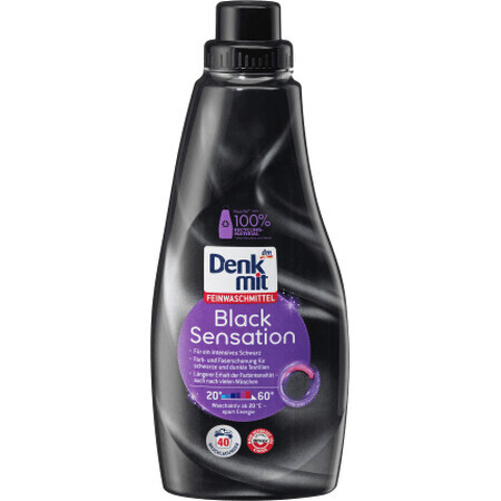 Denkmit Detergent pentru rufe delicate negre 40 spălări, 1 l