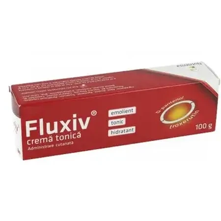 Fluxiv Crema Tónica, 100 g, Antibiotice SA