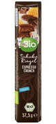 DmBio Melkchocoladereep met espresso en crunch, 37,5 g