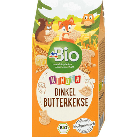 DmBio Biscotti per bambini con alac e burro, 125 g