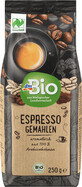 DmBio Espresso Gemalen Koffie, 250 g