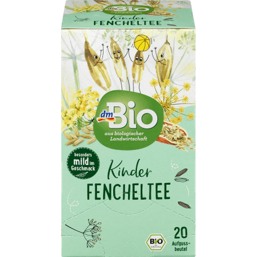 DmBio Venkelthee voor kinderen ECO, 30 g