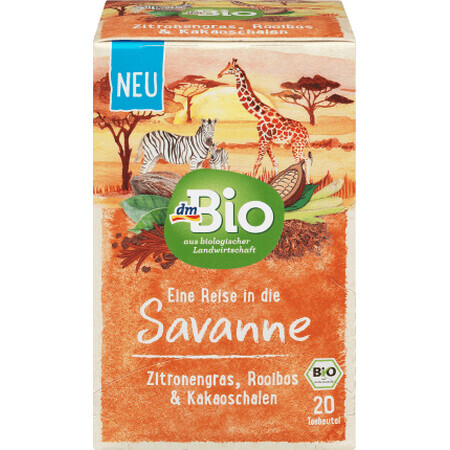 DmBio Savannah thee citroengras ECO, 40 g
