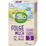 DmBio Folgemilchpulver-Nahrung Nr. 3 ECO ab 12 Monaten, 500 g