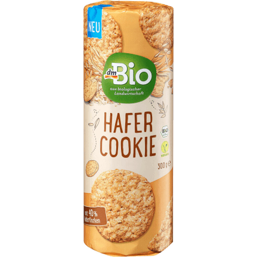 DmBio Biscuits aux flocons d'avoine, 300 g