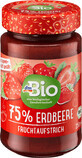 DmBio Gem 75% aardbei, 250 g