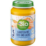 DmBio Menu carottes au riz et au saumon ECO 5+, 190 g