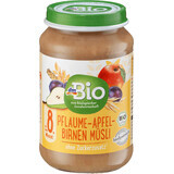 DmBio Purée de musli aux prunes, pommes et poires 8+, 190 g