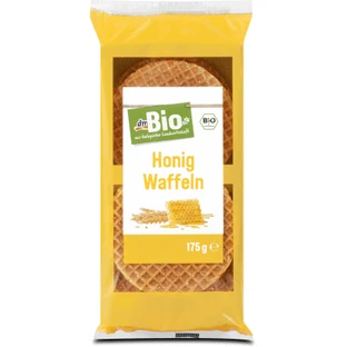DmBio Rijstrondjes met honing, 175 g