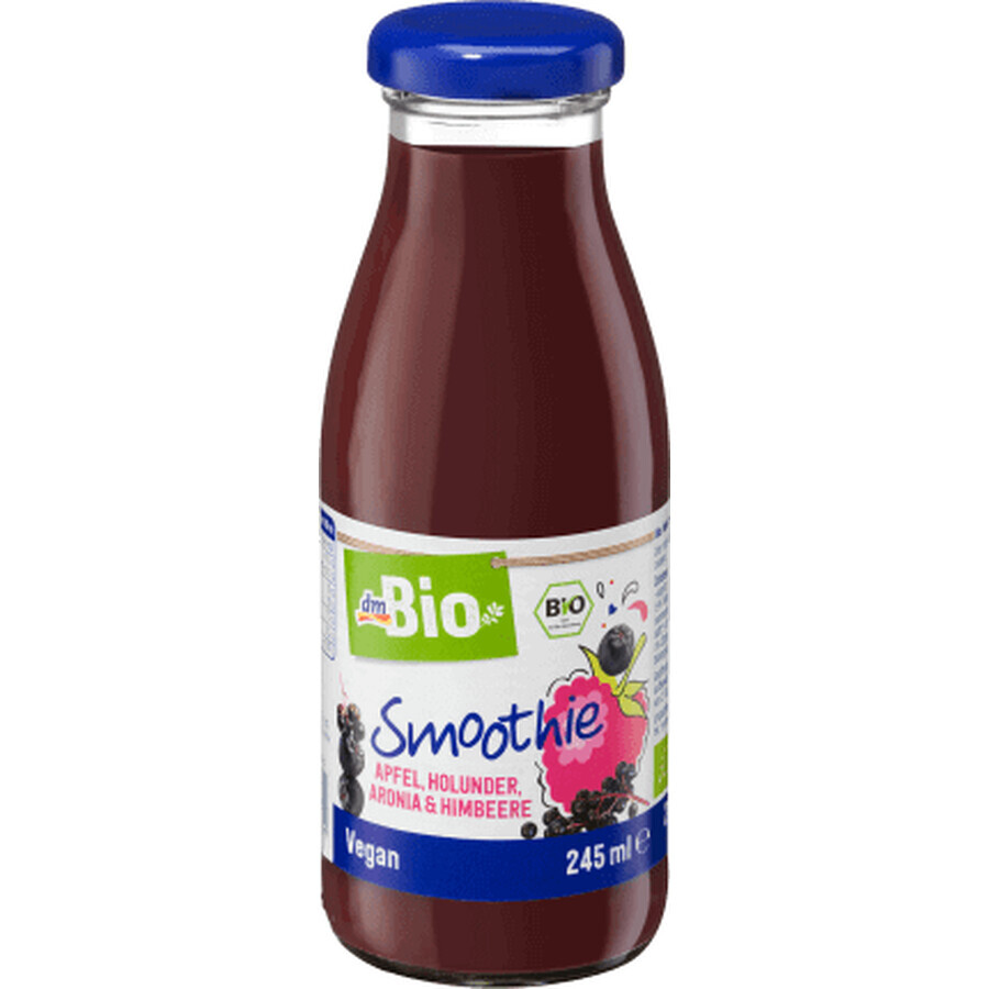 DmBio Smoothie pomme et aronia ECO, 245 ml