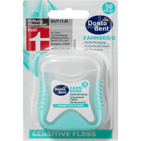 Dontodent Sensitive flosdraad, 50 m