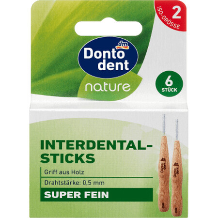 Dontodent Nature stick interdentale, 6 pz