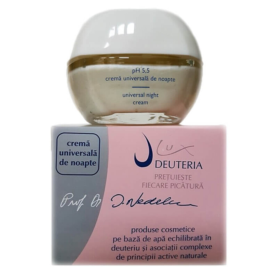 Universele nachtcrème, 50 ml, Deuteria Cosmetics