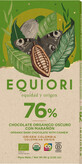 Equiori Pure chocolade 76% cashew,ECO80g, 80 g