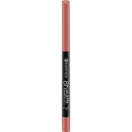 Essence Cosmetics 8h Matte Comfort Lip Liner 04 Rosy Nude, 0,3 g