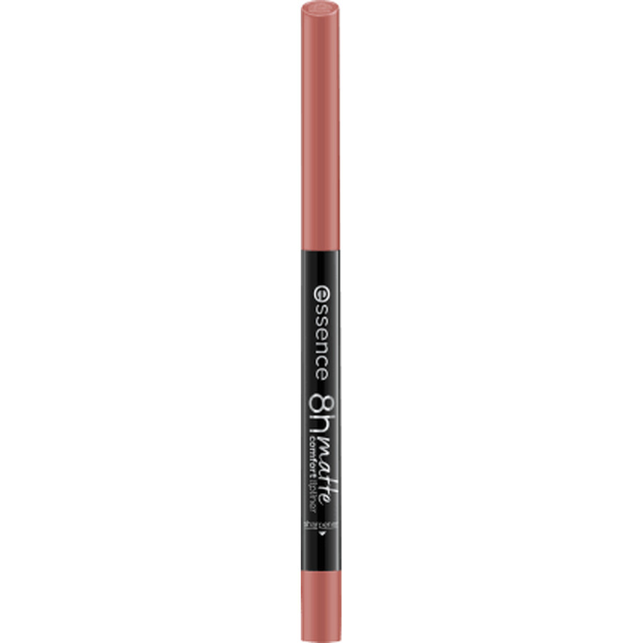 Essence Cosmetics 8h Matte Comfort Lip Liner 04 Rosy Nude, 0,3 g