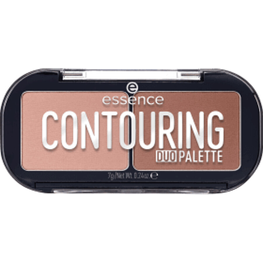 Essence Cosmetics Contouring Duo Palette Contouring Palette 10 Lichtere Huid, 7 g