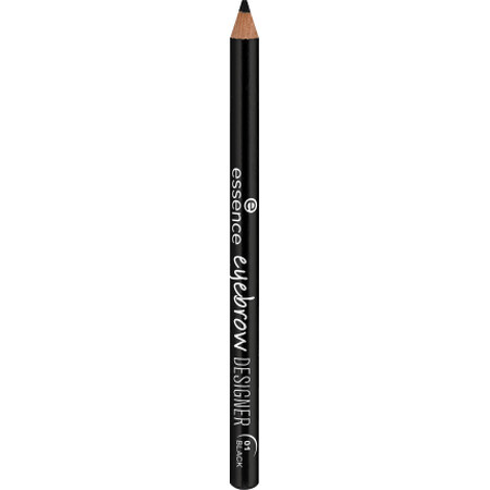 Essence Cosmetics Eyebrow designer crayon à sourcils 01 Noir, 1 g