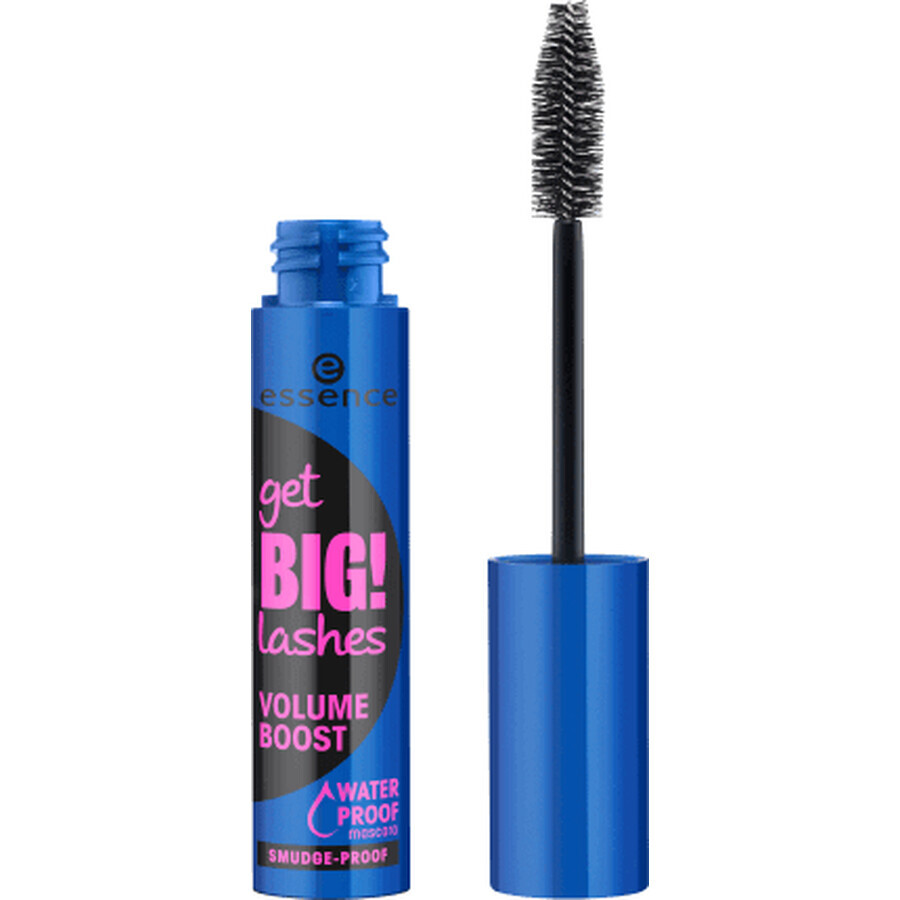 Essence Cosmetics Get Big! Lashes Volume Boost Mascara Volume Boost Waterproof 01 Zwart, 12 ml