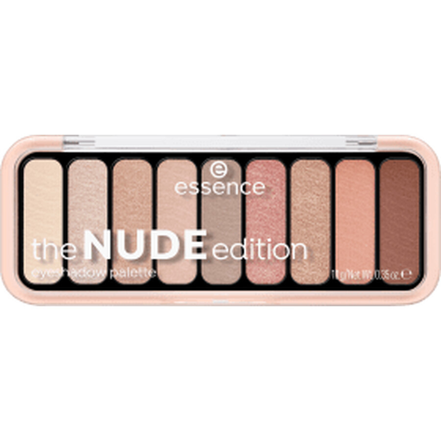 Essence Cosmetics The NUDE Edition 10 Pretty in Nude Blush Palette, 10 g