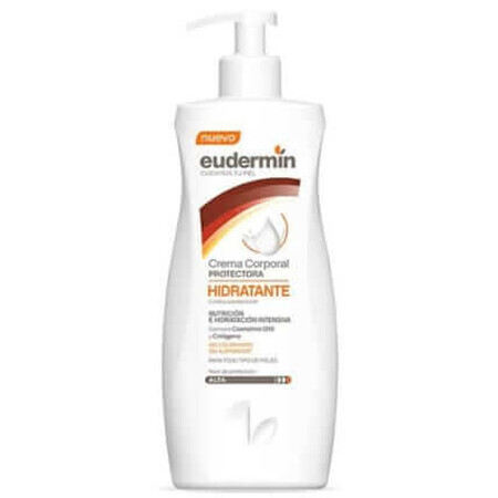 Eudermin Crème Protectrice Hydratante pour le Corps, 400 ml