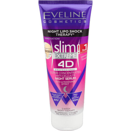 Eveline Cosmetics slim extreme crème anti-cellulite, 250 ml
