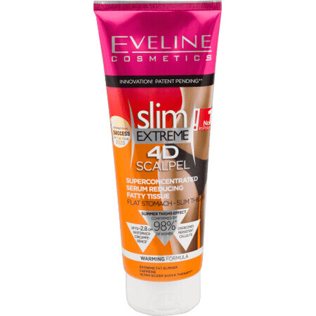 Eveline Cosmetics Serum concentraat Slim extreme 4D Scalpel, 250 ml