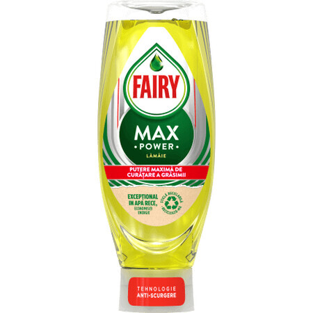 FAIRY Detergent vase Max Power lămâie, 650 ml