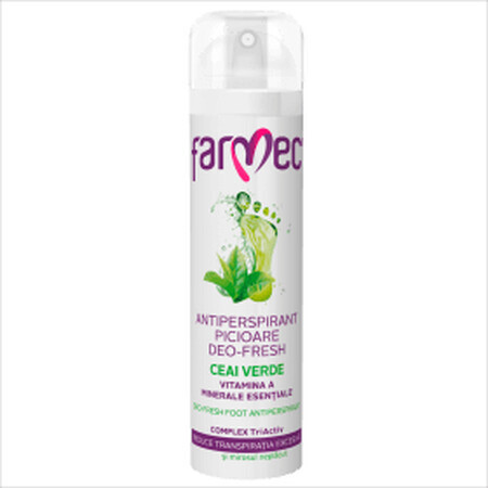 Farmec Spray anti-transpirant pour les pieds, 150 ml