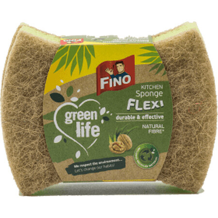 Fino Flexi green life keukensponsjes, 2 stuks