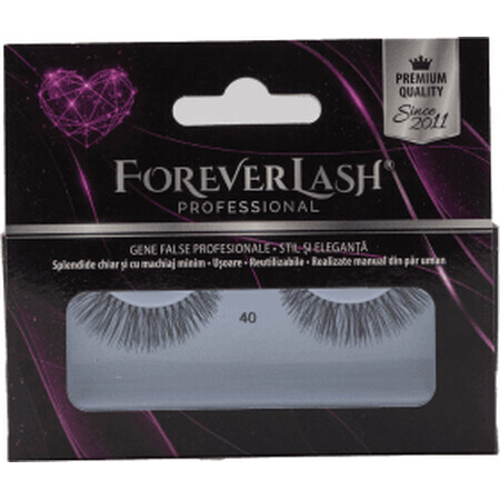 ForeverLash Falsche Wimpern Naturhaarband 40 Natural Touch, 1 Stück