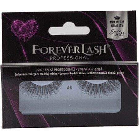 ForeverLash Ciglia finte striscia di capelli naturali 46 Miss Heartbreaker, 1 pz