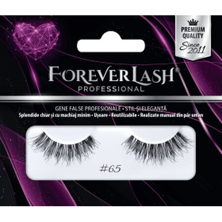 ForeverLash Faux cils en cheveux naturels 65 Wispy Glamour, 1 pièce