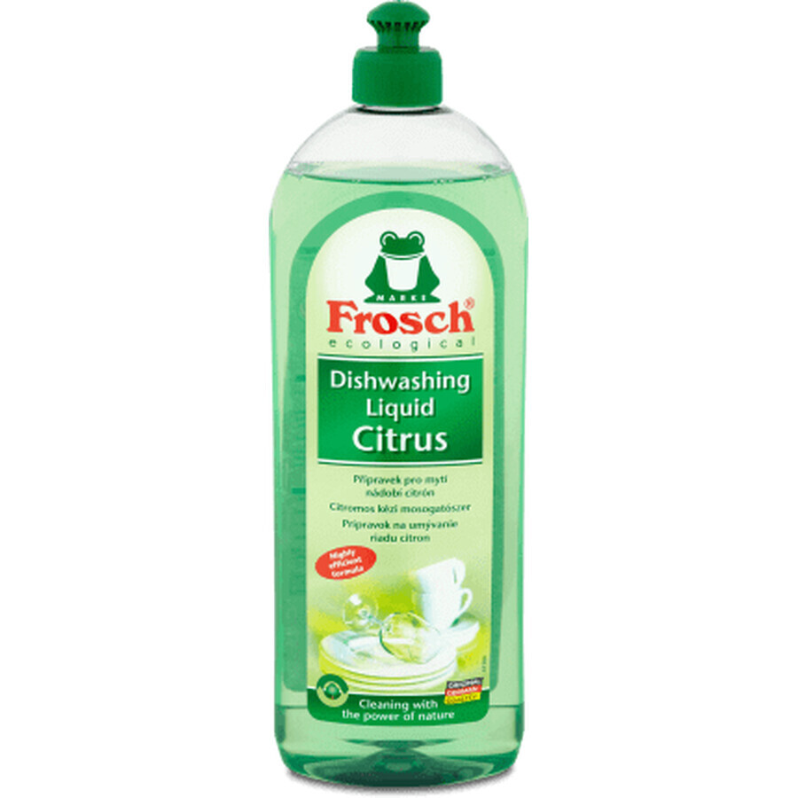 Frosch Detersivo per piatti agli agrumi, 750 ml