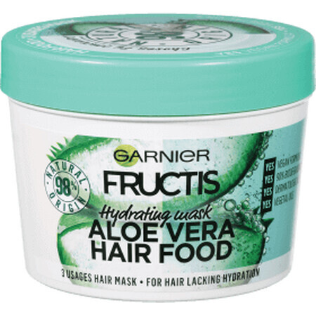 Garnier Fructis vochtinbrengend haarmasker, 390 ml