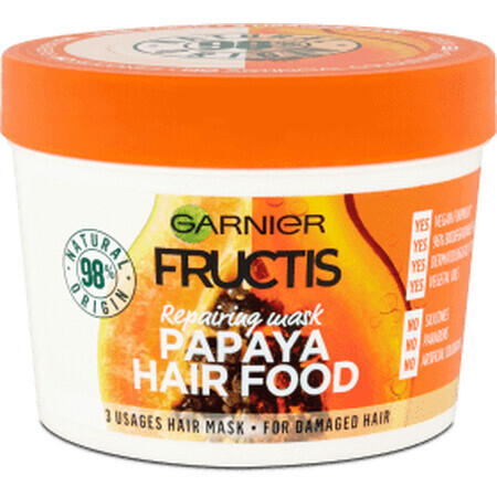 Garnier Fructis Haarmasker met papaja, 396 ml