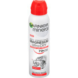 Garnier Minerale Deodorant Spray Magnesium, 150 ml