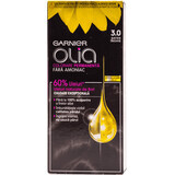 Garnier Olia ammoniavrije permanente haarverf 3.0 bruin, 1 st