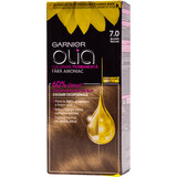 Garnier Olia Ammoniavrije Permanent Haarkleuring 7.0 Donker Blond, 1 st