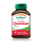 Chromium Chelat 200mcg, 100 comprimés, Jamieson