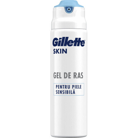 Gillette Gel da barba per pelli sensibili, 200 ml