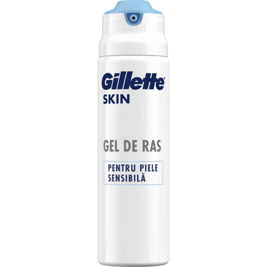 Gel de rasage Gillette pour peau sensible, 200 ml