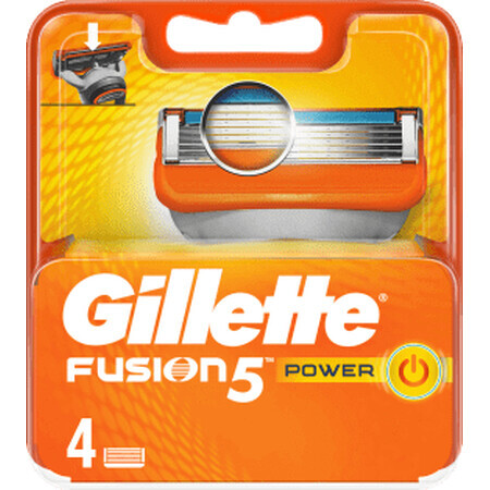 Gillette Rezerve aparat ras Power, 4 buc